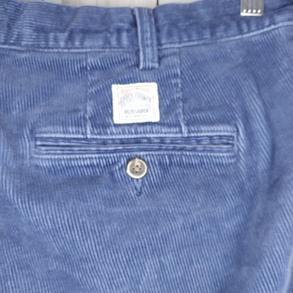 Polo Ralph Lauren Vintage 90's Men's Blue Corduroy Pants - Picture 15 of 16